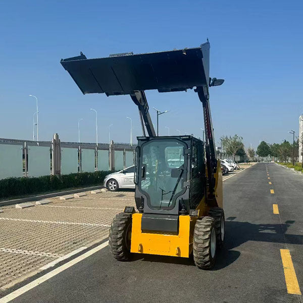 S55 Wheel Skid Steer Loader – High-Performance Compact Cab Loader
