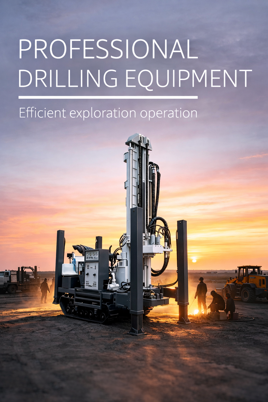 Pneumatic Water Well Drilling Rig