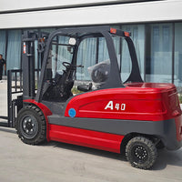 WOMI 4.0 Tons Compact Electric Forklift | Low Noise Zero Emission | CE Certified Industrial Handling