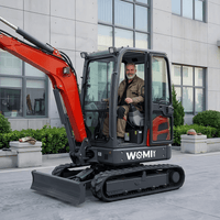 WOMI35 3.5T Mini Excavator | Kubota Engine Option | CE Certified | WOMI Heavy Industry