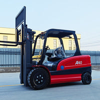 WOMI 4.0 Tons Compact Electric Forklift | Low Noise Zero Emission | CE Certified Industrial Handling