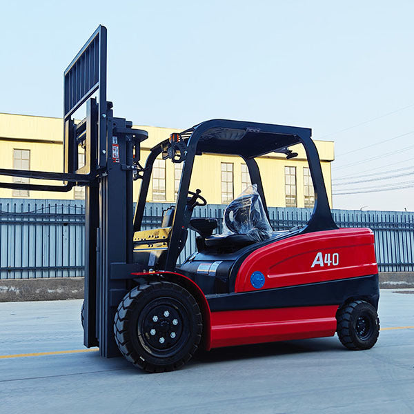 WOMI 4.0 Tons Compact Electric Forklift | Low Noise Zero Emission | CE Certified Industrial Handling