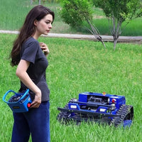 WOMI SH-600DL Brushless Motor Remote Control Tracked Lawn Mower | 55° Slope | 600mm Cut Width