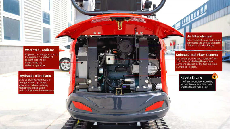 Reliable Small Excavator Diesel Engine | Engineered for Efficiency