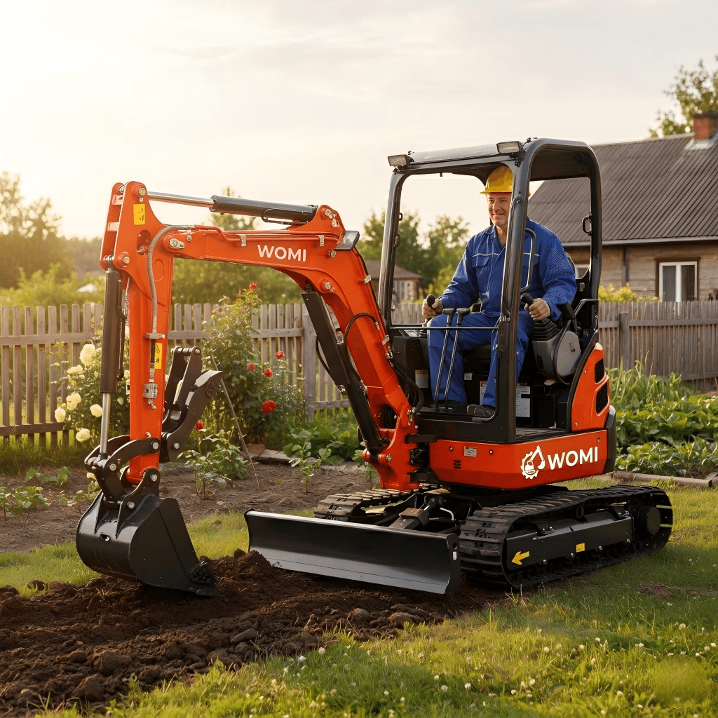 WOMI30 3T Mini Excavator | Kubota/Yanmar Engine | Euro 5 Certified | WOMI Heavy Industry