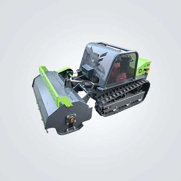 WOMI Gasoline 100 Remote Control Tracked Mower - 60° Slope Capability | Factory Direct