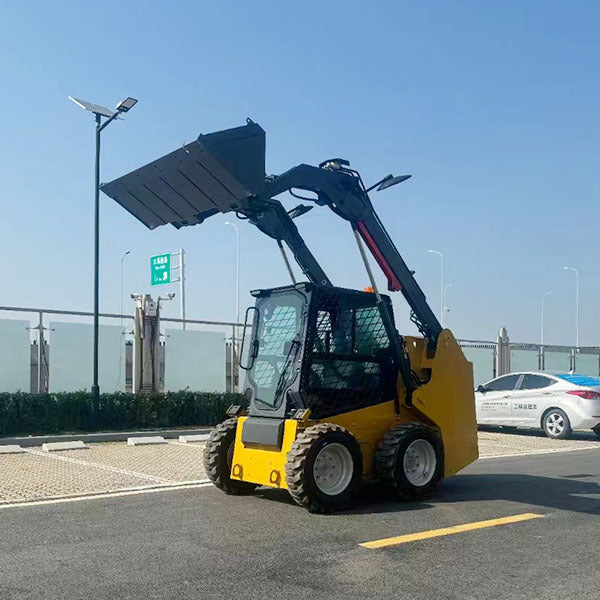 S55 Wheel Skid Steer Loader – High-Performance Compact Cab Loader